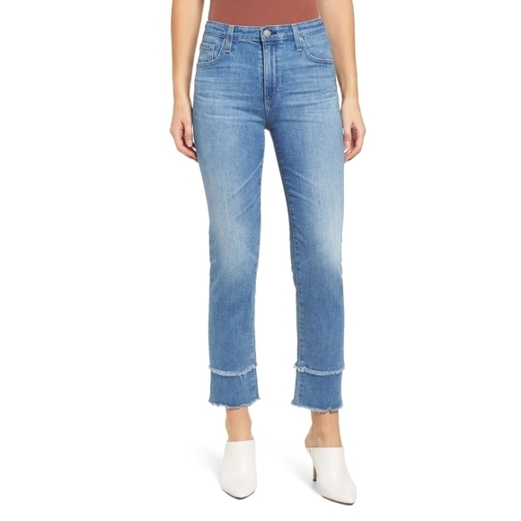 AG Isabelle High Rise Straight Crop - Picture 3 of 12